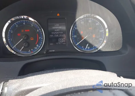 2017 Toyota Corolla Le z USA, uszkodzony, nr VIN 2T1BURHE2HC768730